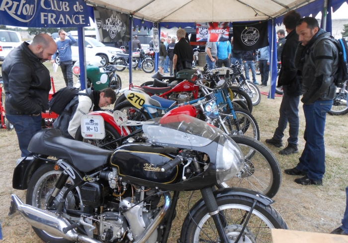 Cafe racer Montlhery Paris France motorcycle tour -